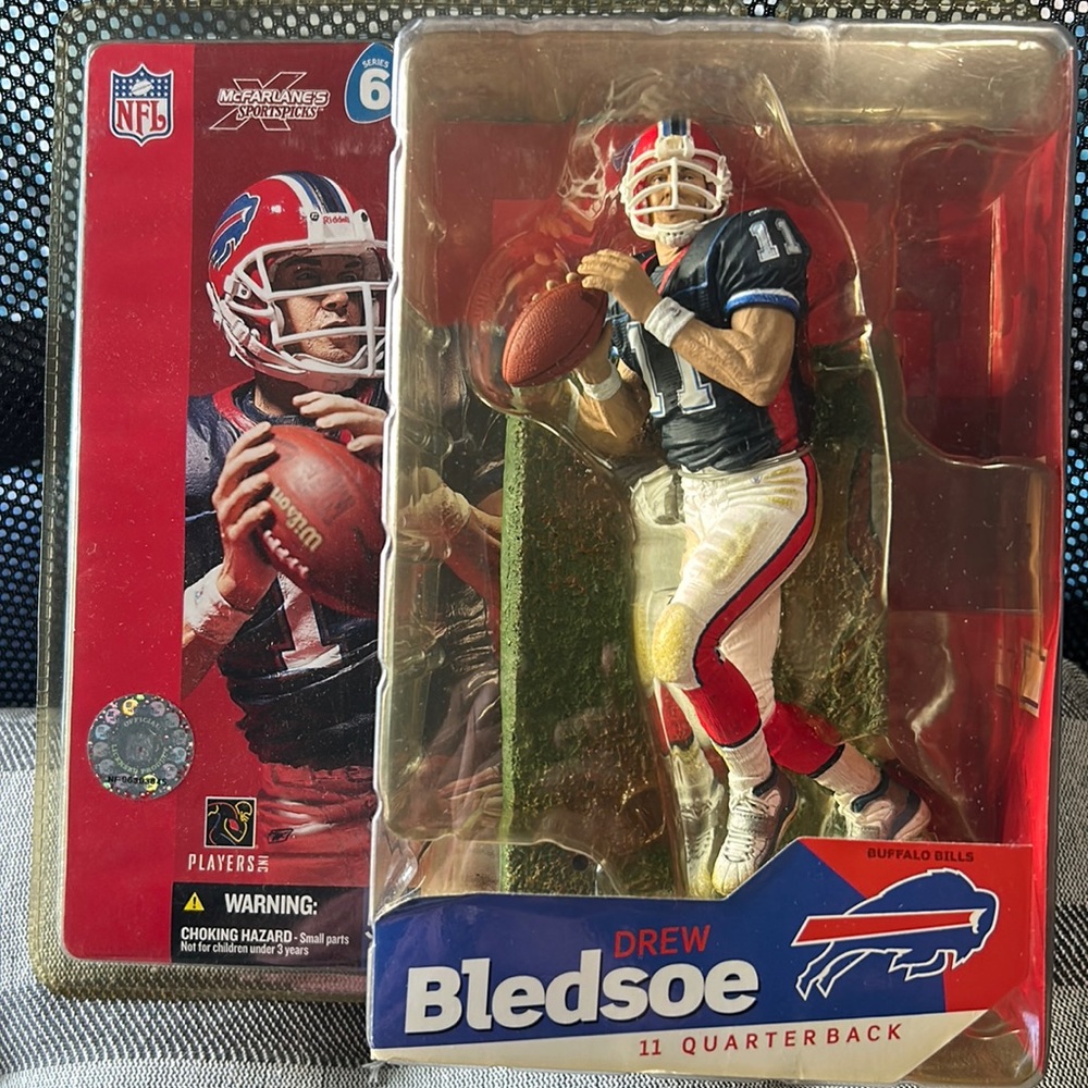 McFarlane Drew Bledsoe #11 Quarterback Series 6